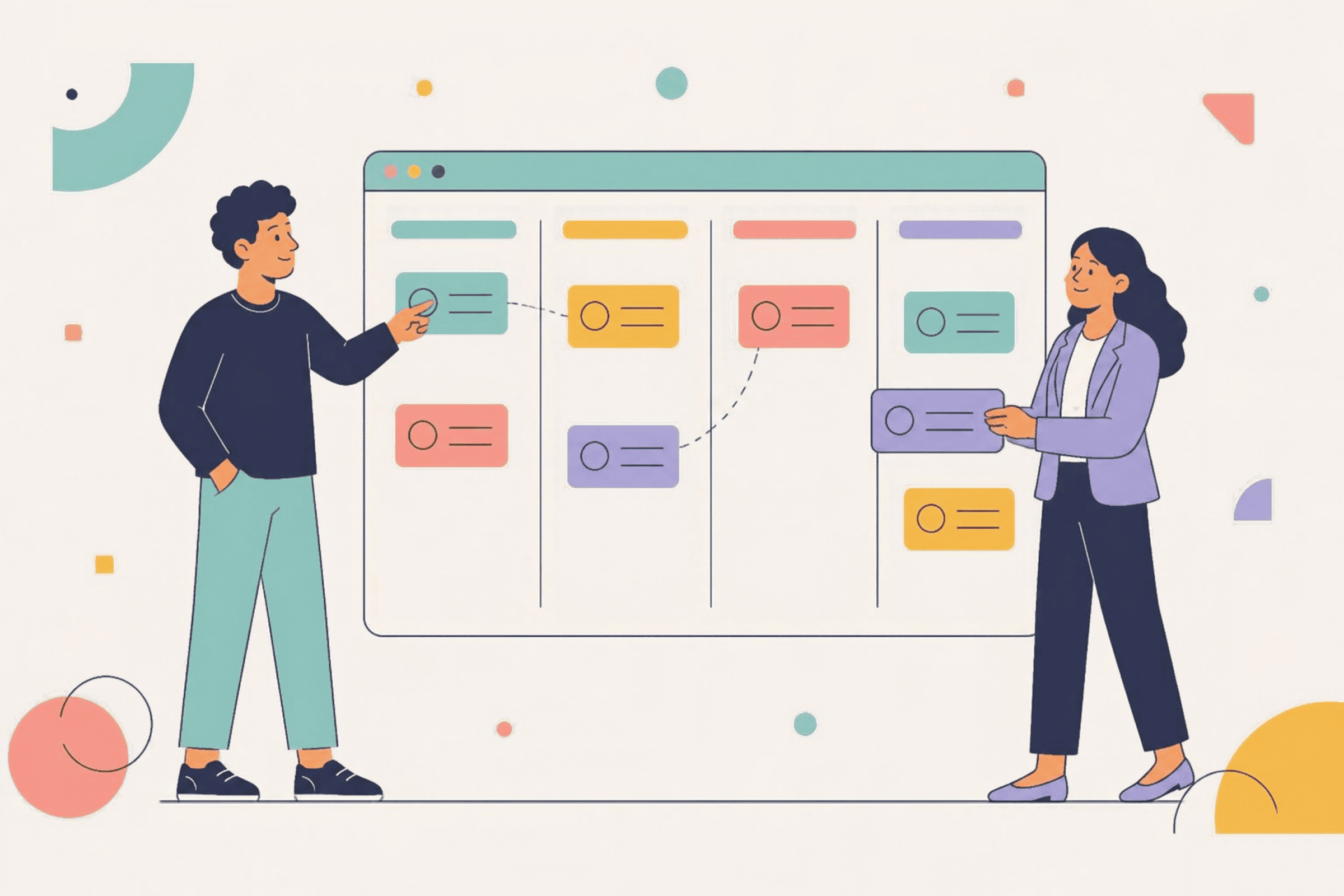 A CRM your team actually uses illustration, HubSpot consultant