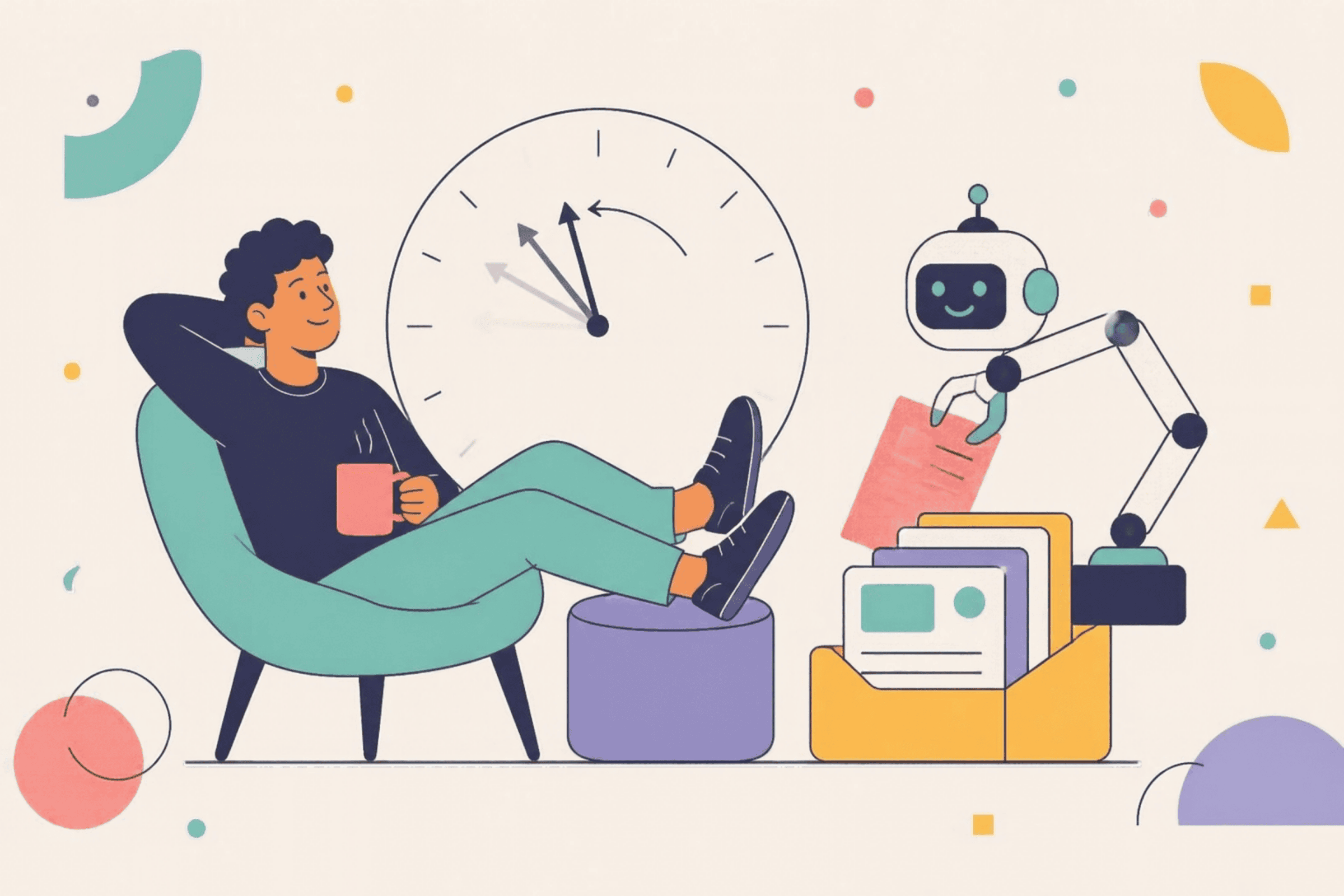 Hours back every week illustration