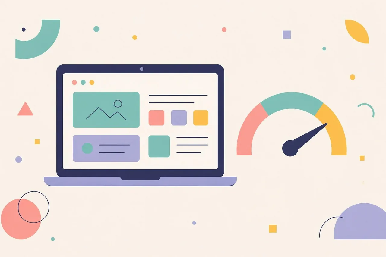 Faster load speeds illustration, website design in Cape Town